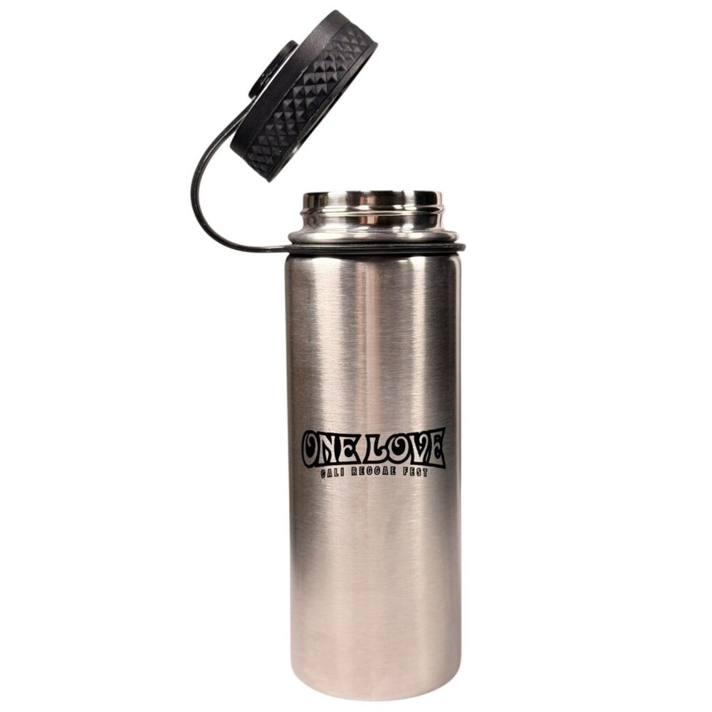 18 Oz. Stainless Steel Water Bottle One Love Cali Reggae Fest Collectible 18 - Picture 3 of 9